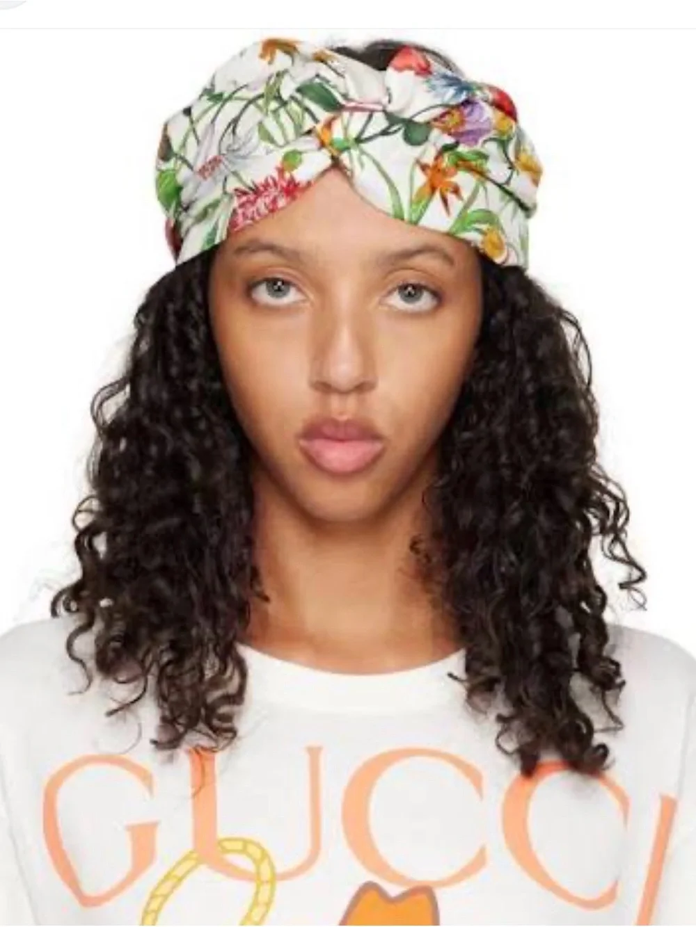 Gucci Flora Silk Headband